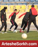 گزارش تمرین: فوتبال درون تیمی و تاکید ویژه یحیی